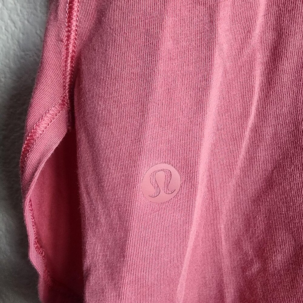 Lululemon Tank Top Womens Medium Pink Open Back Sleeveless Athletic Yoga Gym - Picture 6 of 8